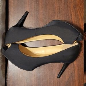 (9.5M) Ramona Peep-Toe Pumps by Liz Claiborne